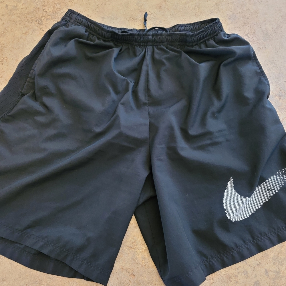 5/$25 Nike Dry Fit Black Pull String Shorts